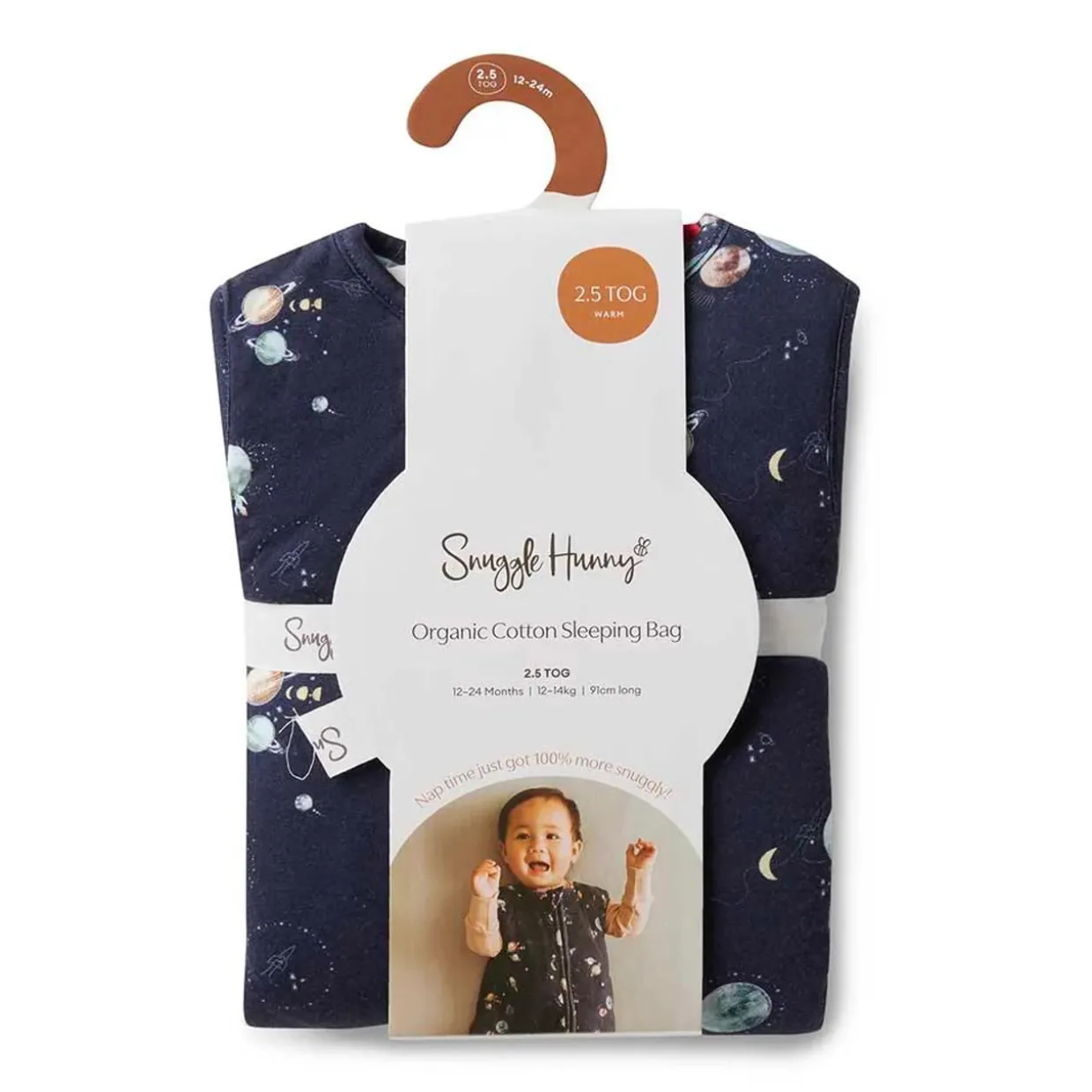 Snuggle Hunny 2.5 tog Organic Sleeping Bag