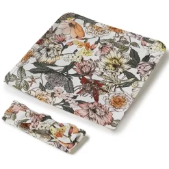 Snuggle Hunny Baby Jersey Wrap & Topknot Set