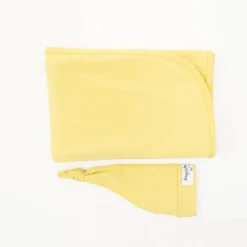 Snuggle Hunny Baby Jersey Wrap & Beanie Set