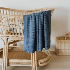 Snuggle Hunny Diamond Knit Baby Blanket