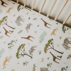 Snuggle Hunny Kids Fitted Cot Sheet - 133 x 77cm