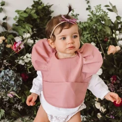 Snuggle Hunny Waterproof Snuggle Bib with Frill