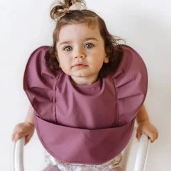 Snuggle Hunny Waterproof Snuggle Bib with Frill