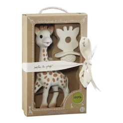 Sophie La Girafe and So'Pure Natural Teether Set