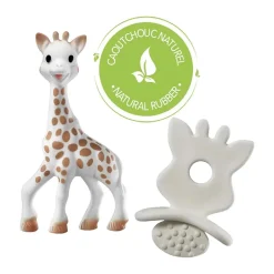 Sophie La Girafe and So'Pure Natural Teether Set
