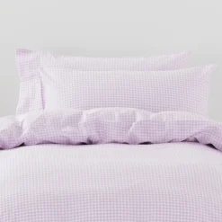 Squiggles Cotton Duvet Cover Set - Jagger Lilac