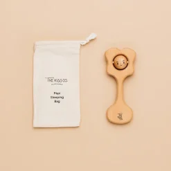 The Kiss Co - Pēpi Kiss - All Natural Teething Rattle