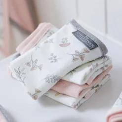 The Little Linen Company Towelling Washers 6 Pack