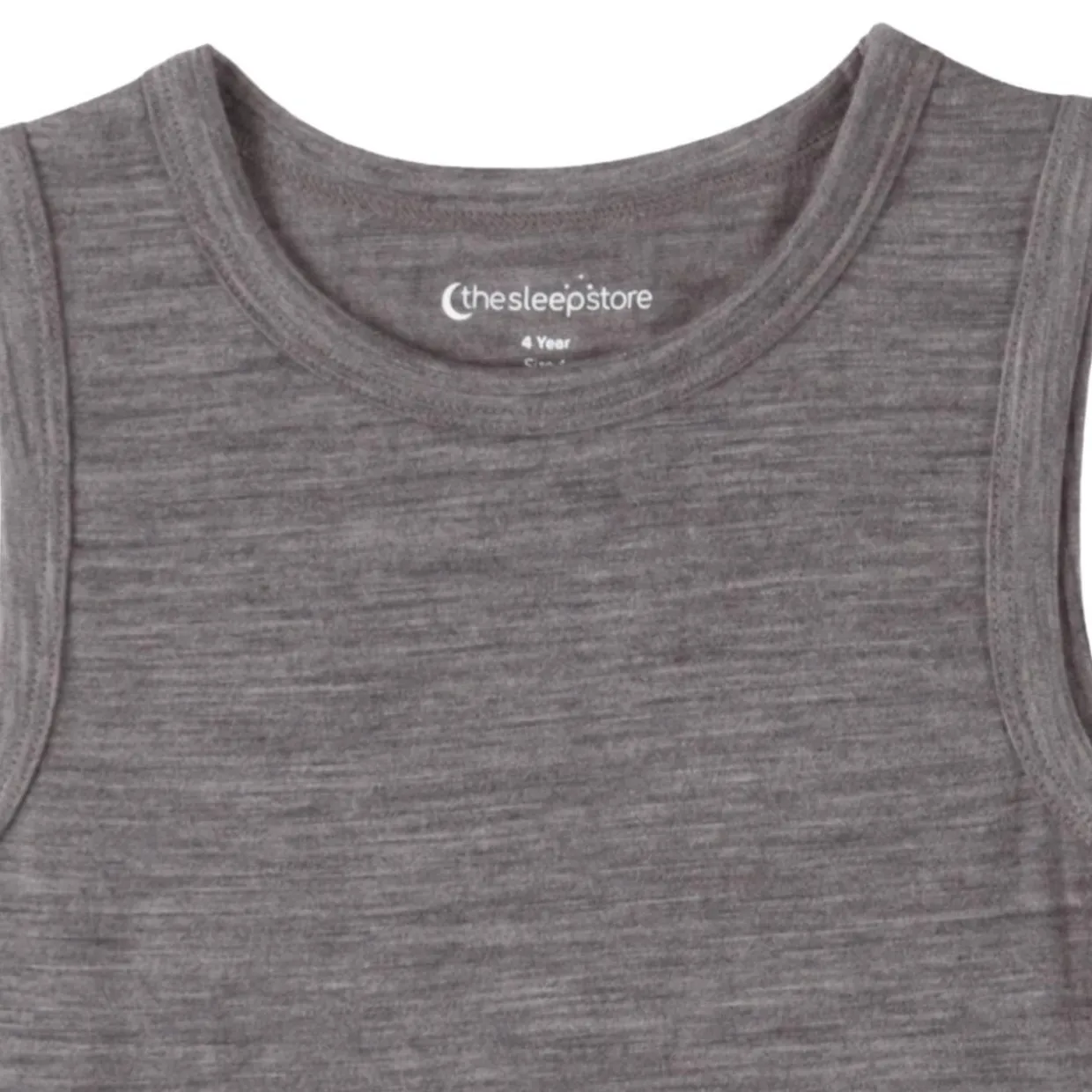 The Sleep Store All Seasons Merino/Tencel Singlet - Teen Size