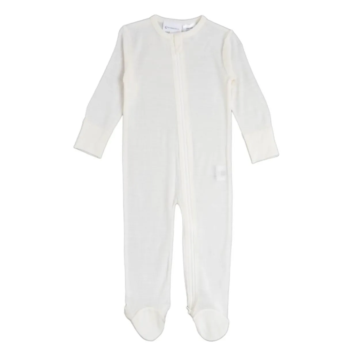The Sleep Store Jersey Merino - Footed Zipsuit