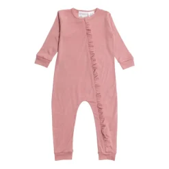 The Sleep Store Jersey Merino - Ruffle Zipsuit