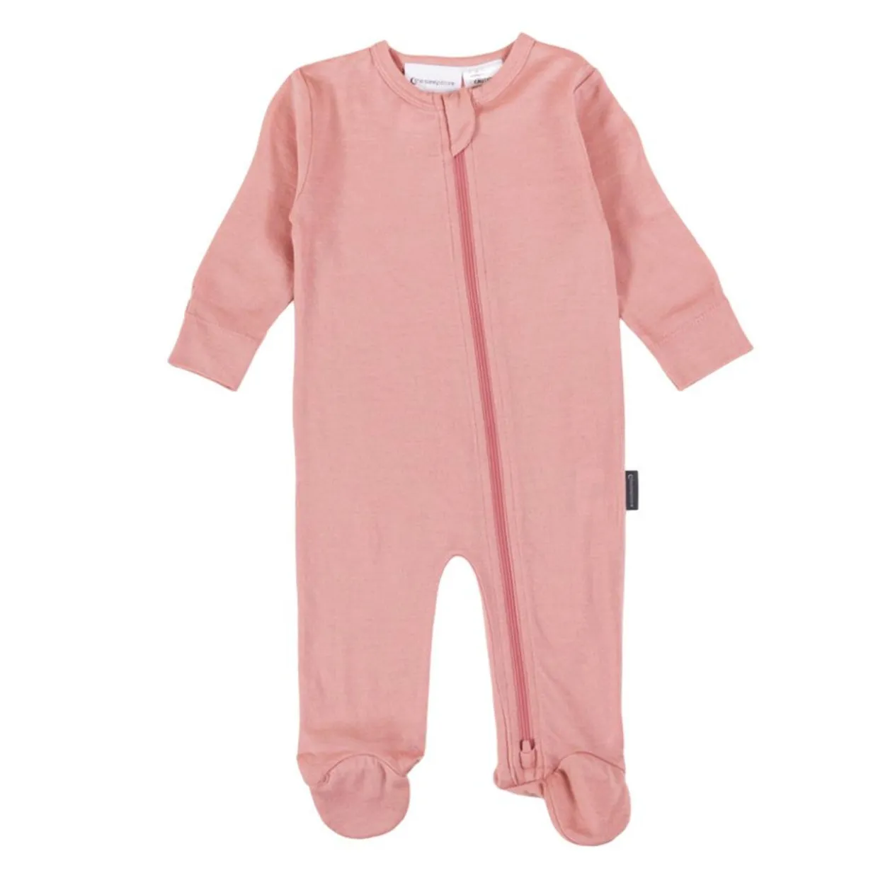 The Sleep Store Jersey Merino - Footed Zipsuit - Prem