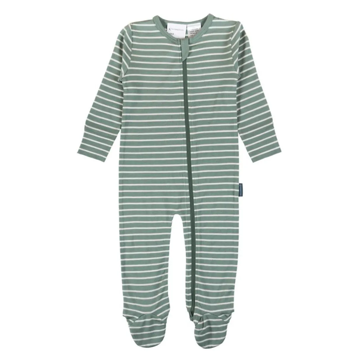The Sleep Store Jersey Merino - Footed Zipsuit - Prem