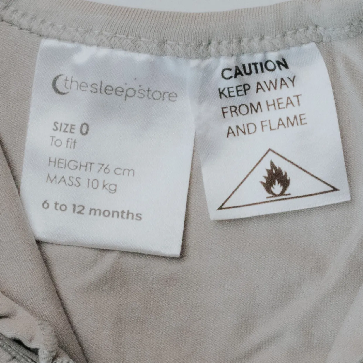 The Sleep Store Jersey Merino - Footed Zipsuit - Prem