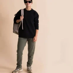 The Sleep Store Merino Tencel Fleece - Women's Crew Jumper