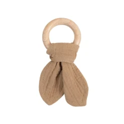 The Sleep Store Muslin & Wood Teether