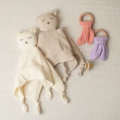 The Sleep Store Muslin & Wood Teether