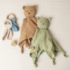 The Sleep Store Muslin & Wood Teether