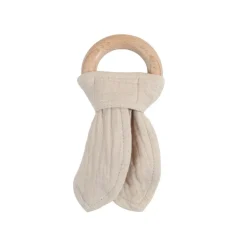 The Sleep Store Muslin & Wood Teether