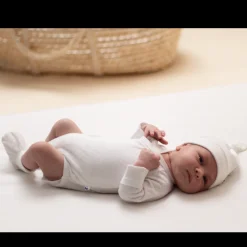 The Sleep Store Organic Cotton Pointelle Knotted Hat