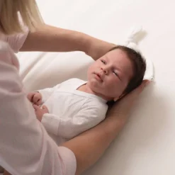 The Sleep Store Organic Cotton Pointelle Knotted Hat