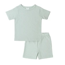 The Sleep Store Organic Cotton Pointelle Summer Pyjamas