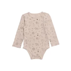The Sleep Store Organic Cotton Long Sleeve Bodysuit