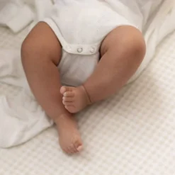 The Sleep Store Organic Cotton Pointelle Singletsuit