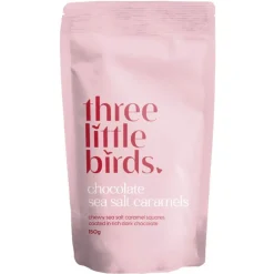 Three Little Birds - Chocolate Sea Salt Caramels 150g