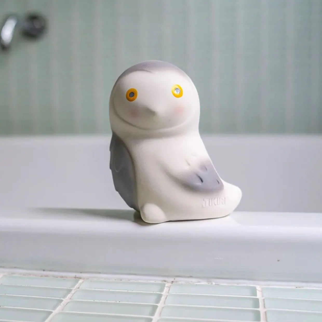 Tikiri Natural Rubber Toy - My 1st Tikiri Arctic Snow Owl