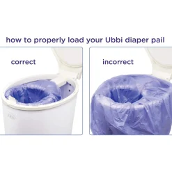 Ubbi Diaper Pail Plastic Bags