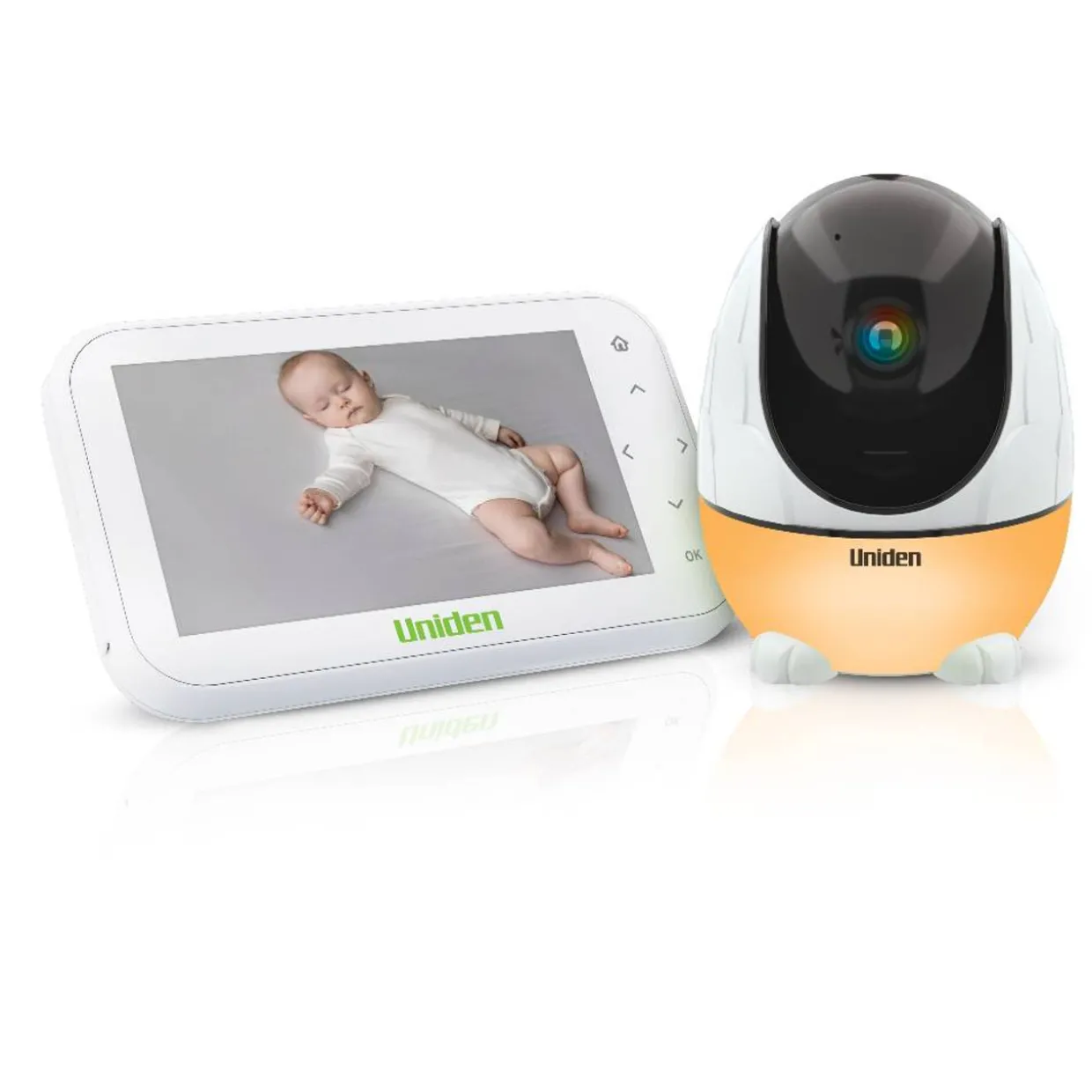 Uniden BW3531 4.3" Wireless Smart Baby Video Monitor with Pan & Tilt Camera