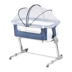 Unilove Hug Me Plus Airflow 3-in-1 Bedside Bassinet with Mosquito Net