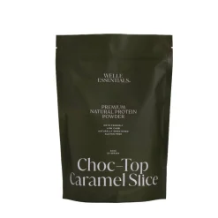 Welle Essentials Premium Natural Protein - Choc Top Caramel Slice