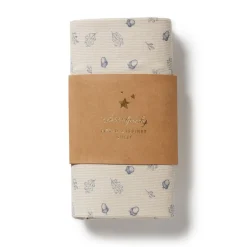 Wilson & Frenchy Organic Bassinet Fitted Sheet - 80 x 40cm