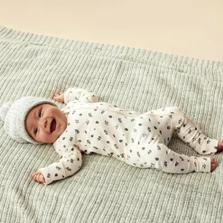 Wilson & Frenchy Organic Cotton Zipsuit with Feet - Current Season