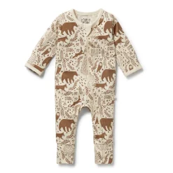Wilson & Frenchy Organic Cotton Zipsuit with Feet - Current Season