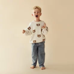 Wilson & Frenchy Organic Knitted Jacquard Jumper