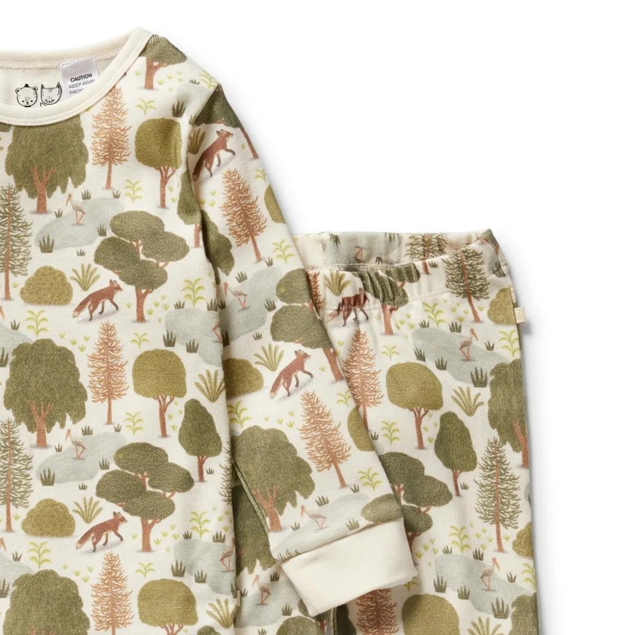 Wilson & Frenchy Organic Long Sleeved Pyjamas - Current Season
