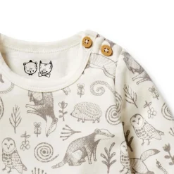 Wilson & Frenchy Organic Long Sleeve Bodysuit