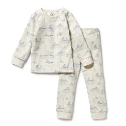 Wilson & Frenchy Organic Long Sleeve Pyjamas