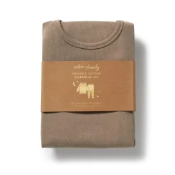 Wilson & Frenchy Organic Rib Long Sleeve Pyjamas