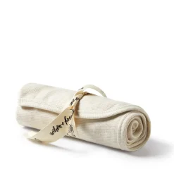 Wilson & Frenchy Organic Stripe Rib Bunny Rug/Swaddle Blanket