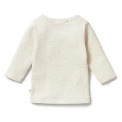 Wilson & Frenchy Organic Stripe Rib Long Sleeve Top