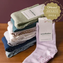 Woolbabe Merino & Organic Cotton Sleepy Socks