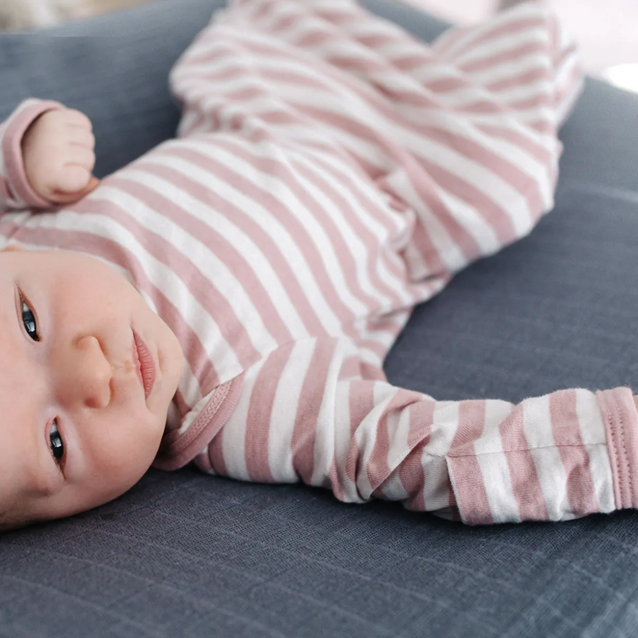 Woolbabe Merino/Organic Cotton Gown - Prem