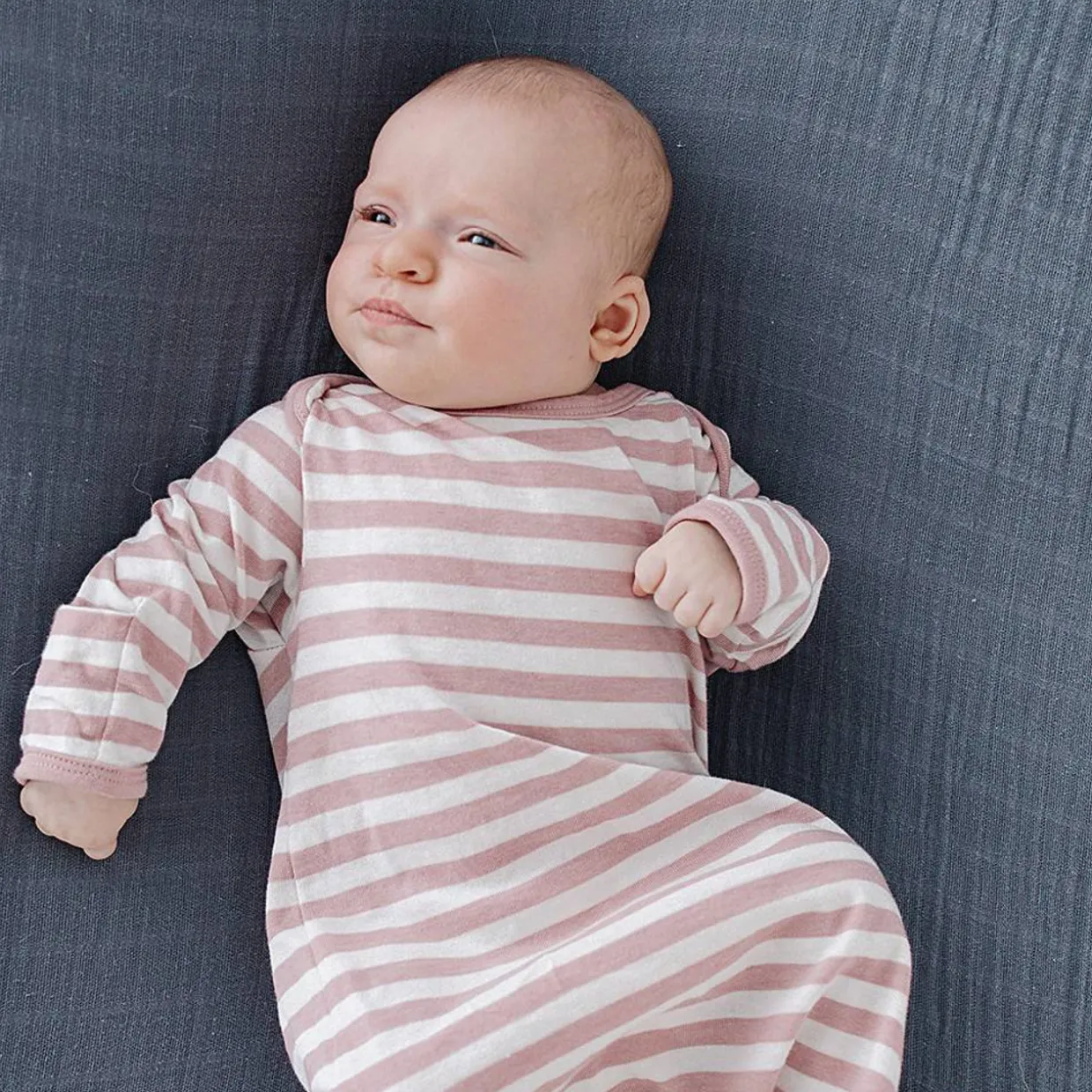 Woolbabe Merino/Organic Cotton Gown - Prem