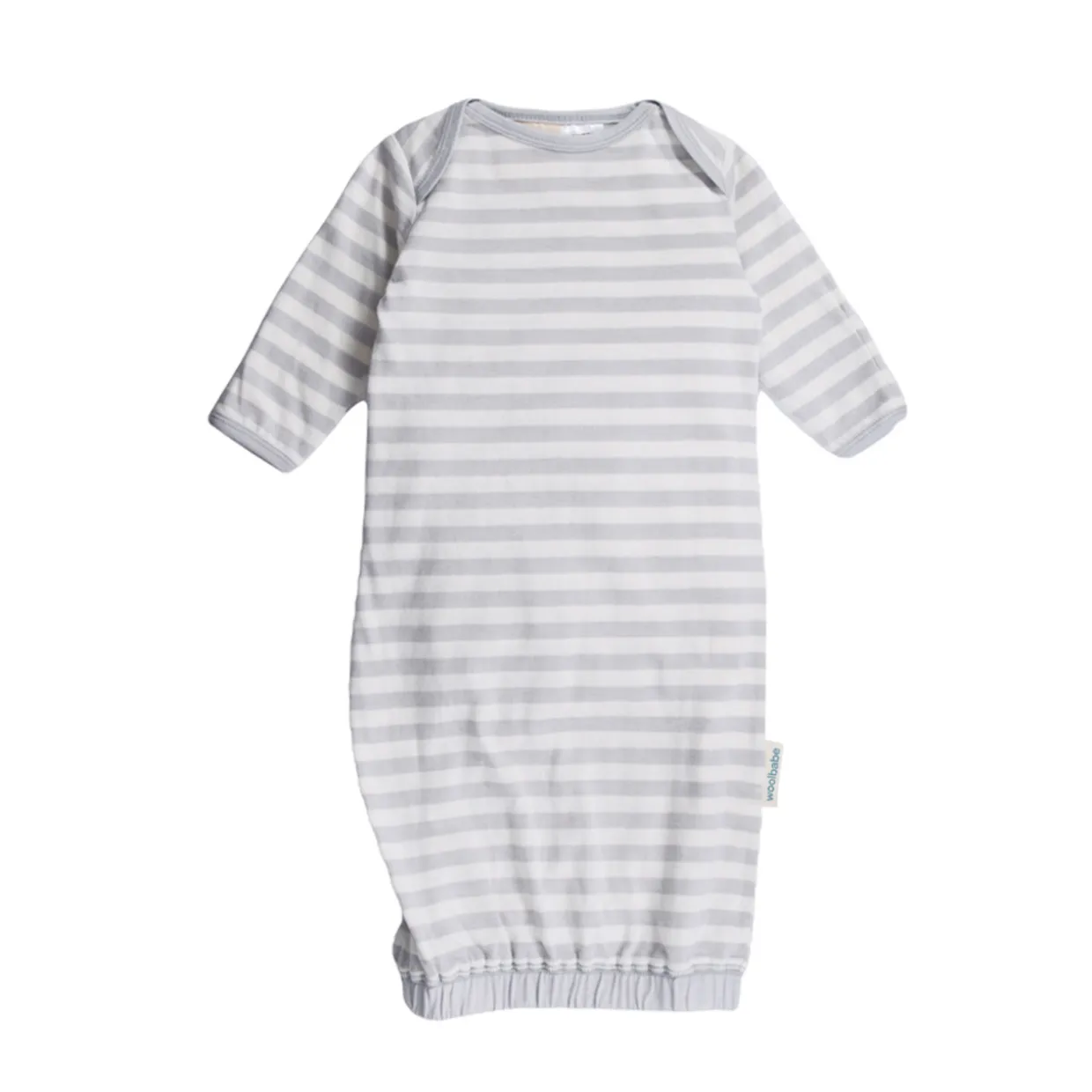 Woolbabe Merino/Organic Cotton Gown - Prem