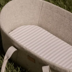 Woolbabe Moses Basket Fitted Sheet