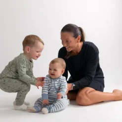 Woolbabe Relax! Henley Long-Sleeve Nightie